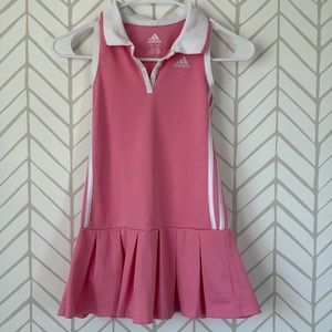 Girls pink Adidas sport dress
Size 6